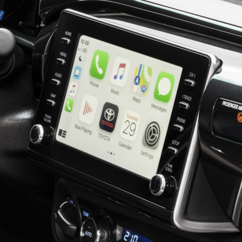 Apple CarPlay ve Android Auto desteği ile Toyota Hilux’un multimedya ekranı