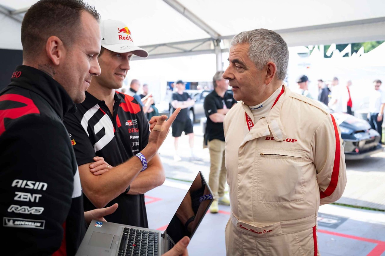 Sebastien Ogier, Rowan Atkinson